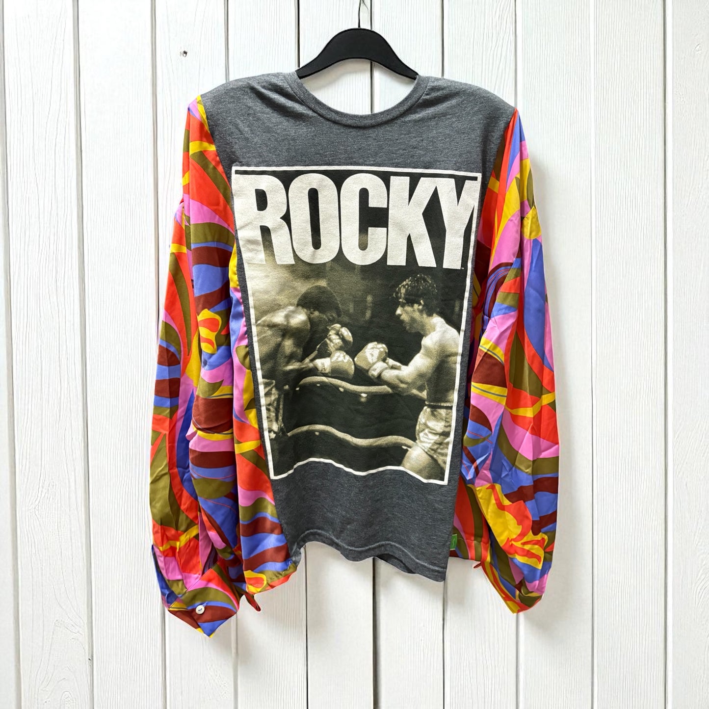 Rocky Upcycled Tee One Size Fits a Small to 3XL