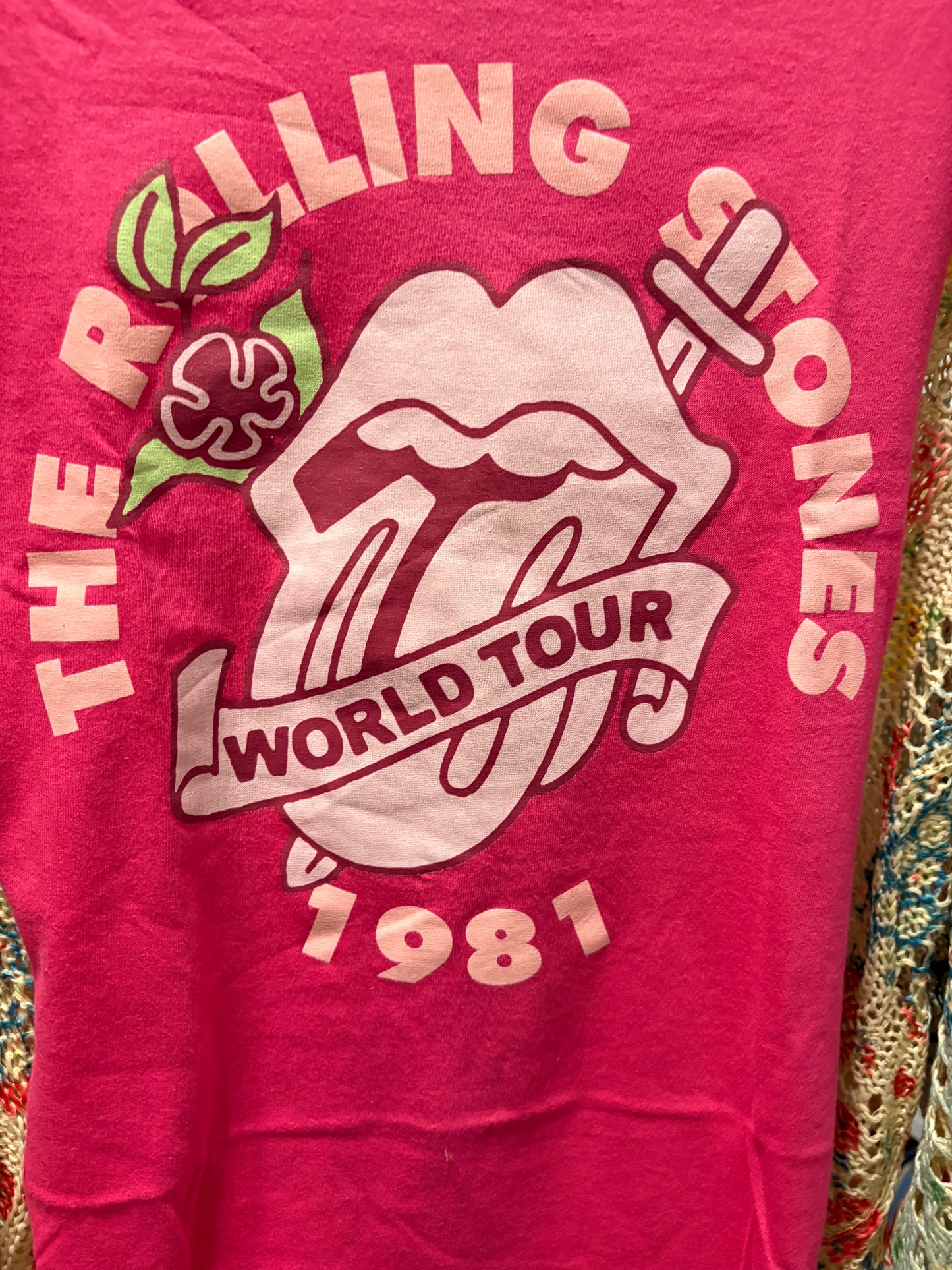 The Stones Upcycled Tee One Size Fits a Small to XXL