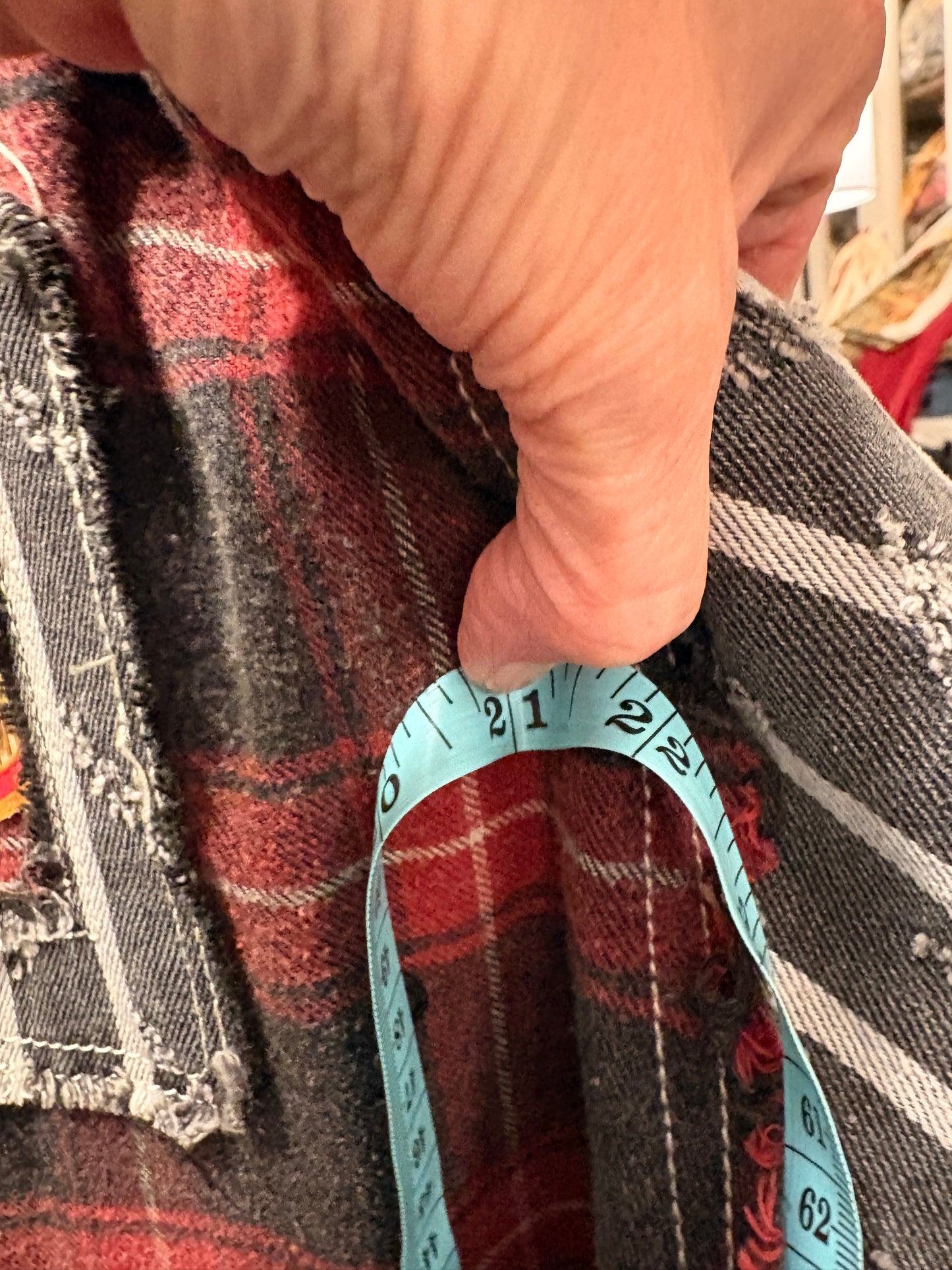 Just Be You Refashioned “Junk” Duster One Size Fits a Small to XL