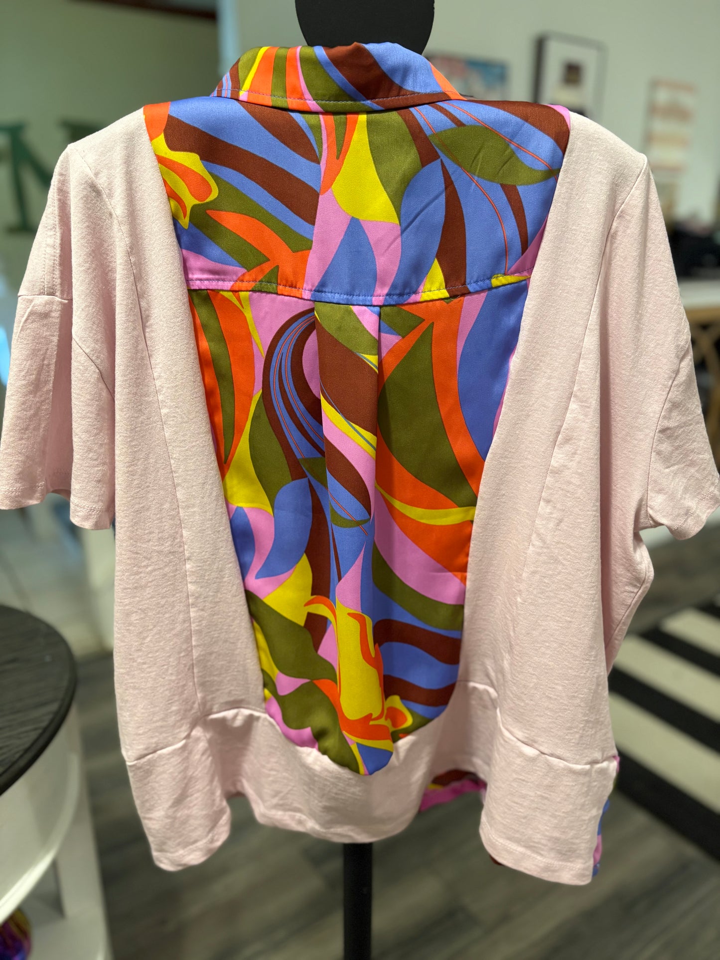 Psychedelic Spidey Boxy Mixed Tee One Size Fits a Small to XL
