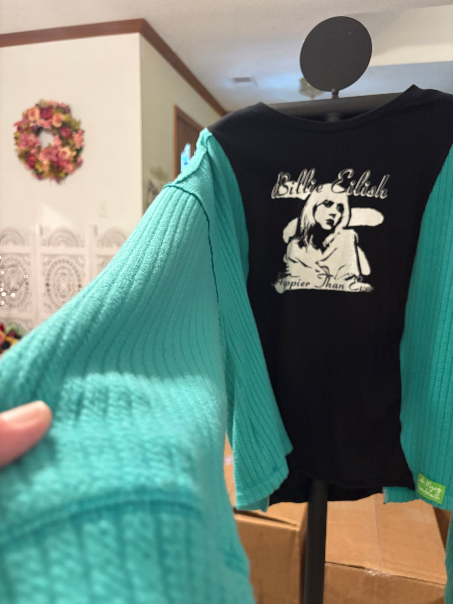 Billie Upcycled Sweater Fits a Small to XL OVERSIZED