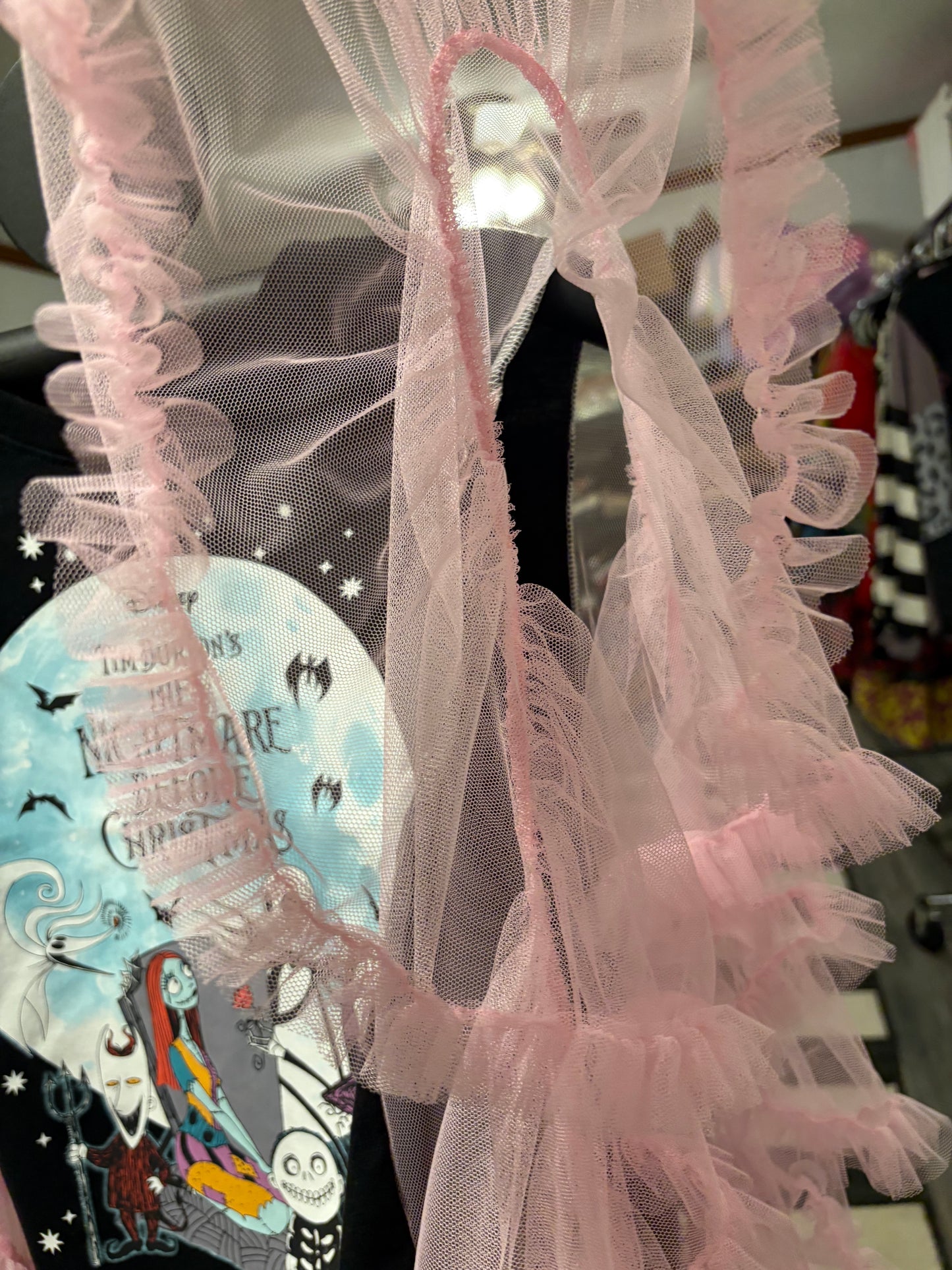 Nightmare Ruffled Rockstar Top One Size fits XXS to Large