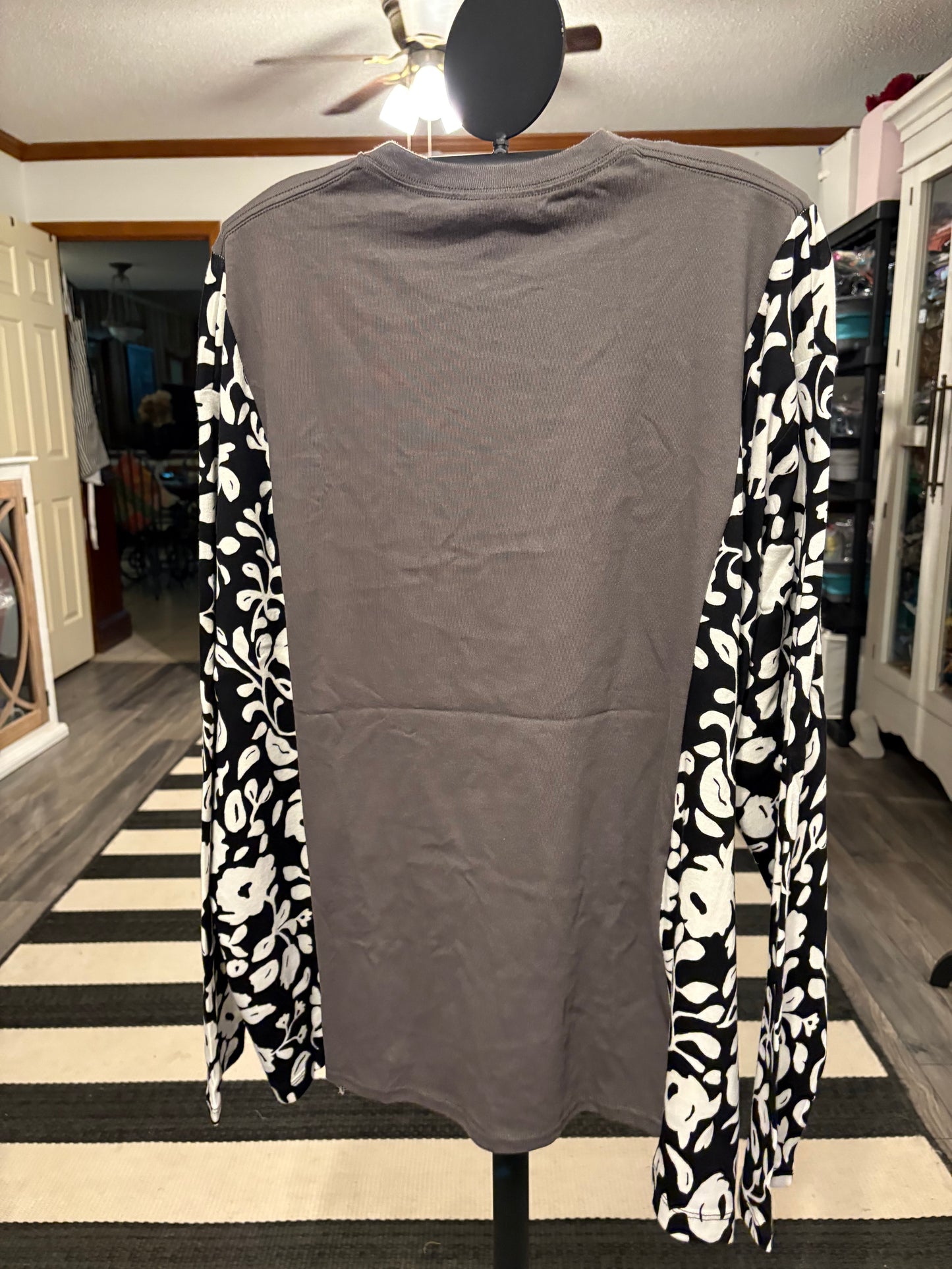 Wednesday Upcycled Tee Fits a Small to XXL OVERSIZED