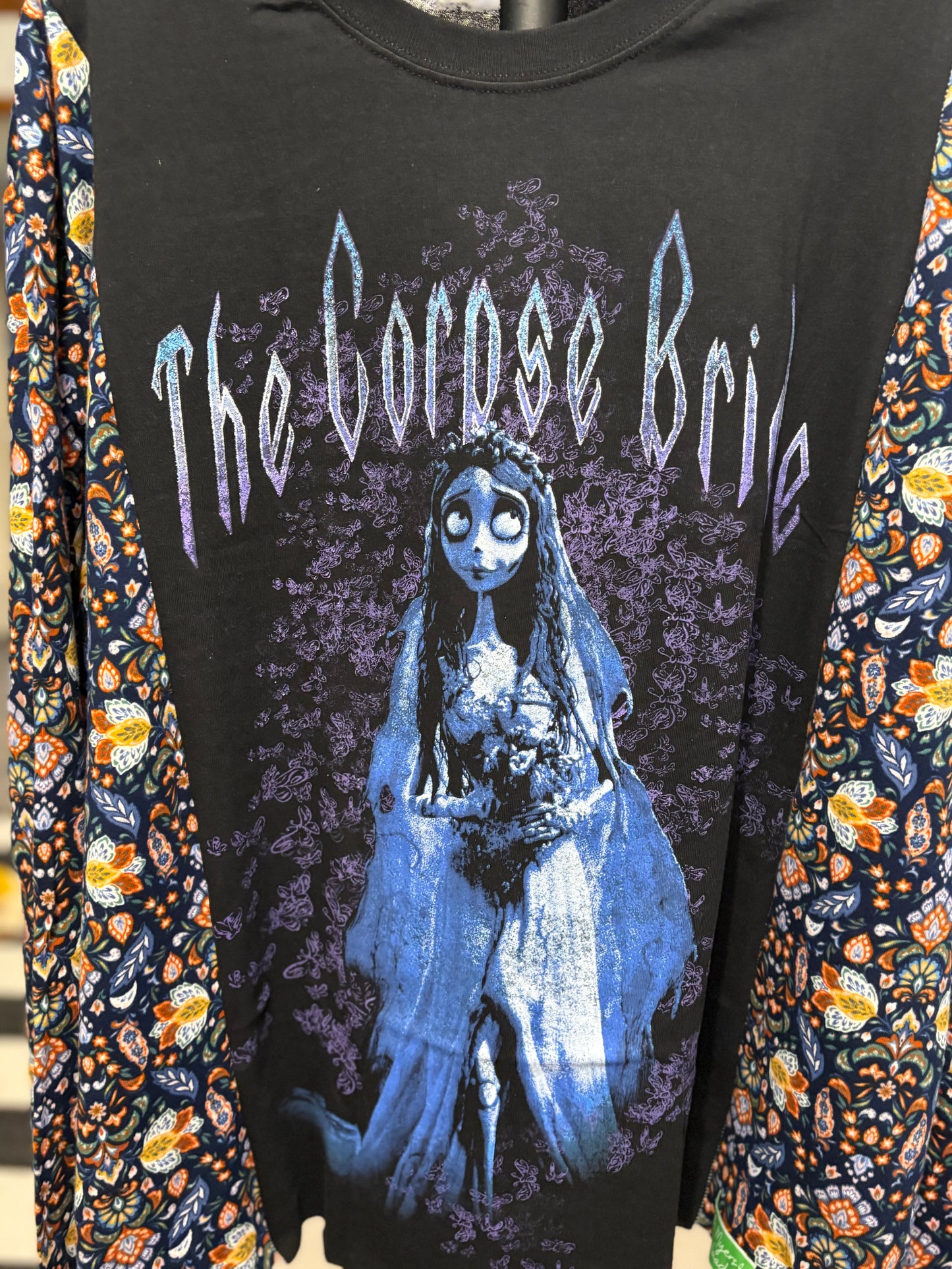 The Corpse Bride Upcycled Long-Sleeve Knit Tee Small to XXL