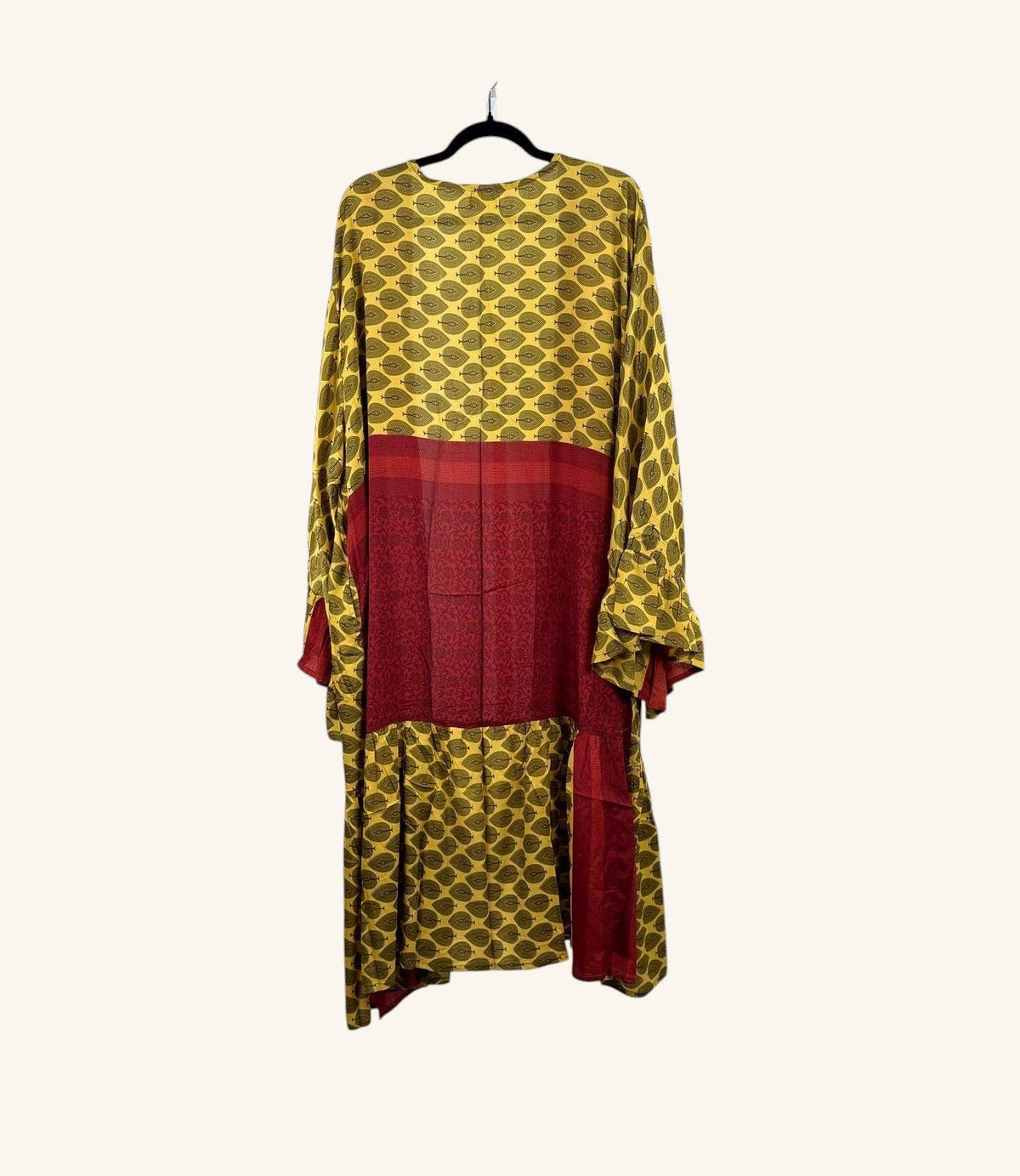 Dream Weaver Silk Ruffle Sleeve Kimono 1000-03