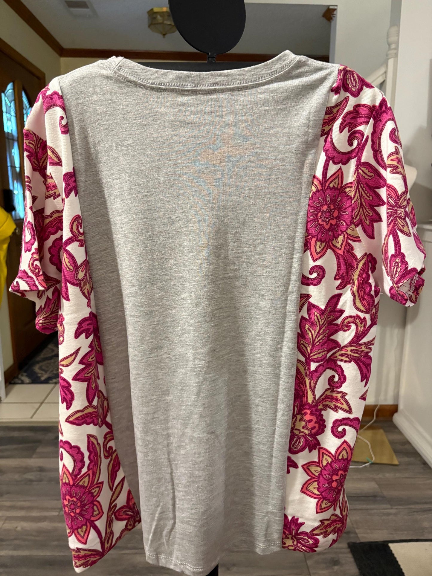 The Cats Upcycled Drop Shoulder Tee Fits a Size 2-16