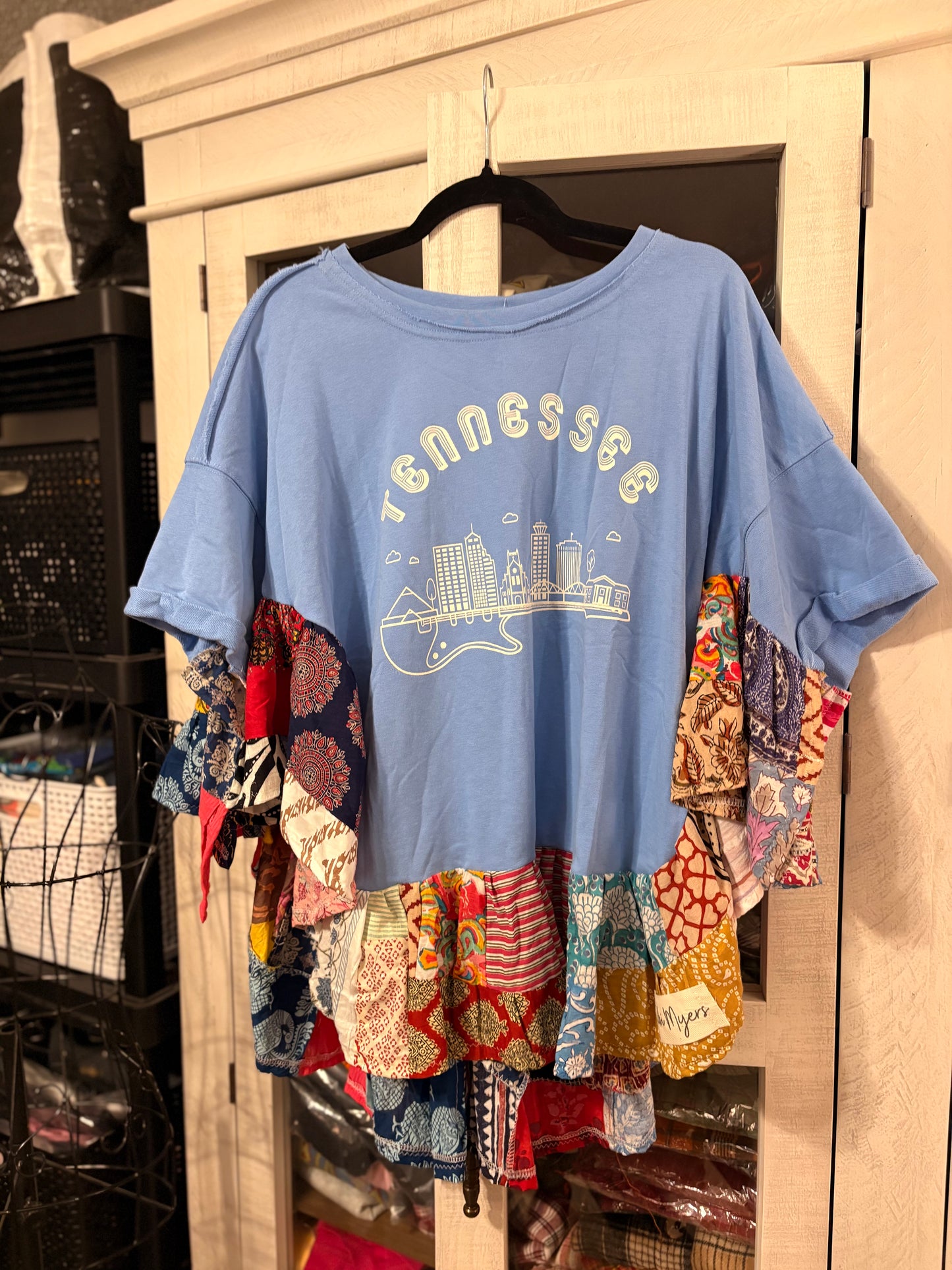 Tennessee Angel Poncho One Size Fits a Small to XL