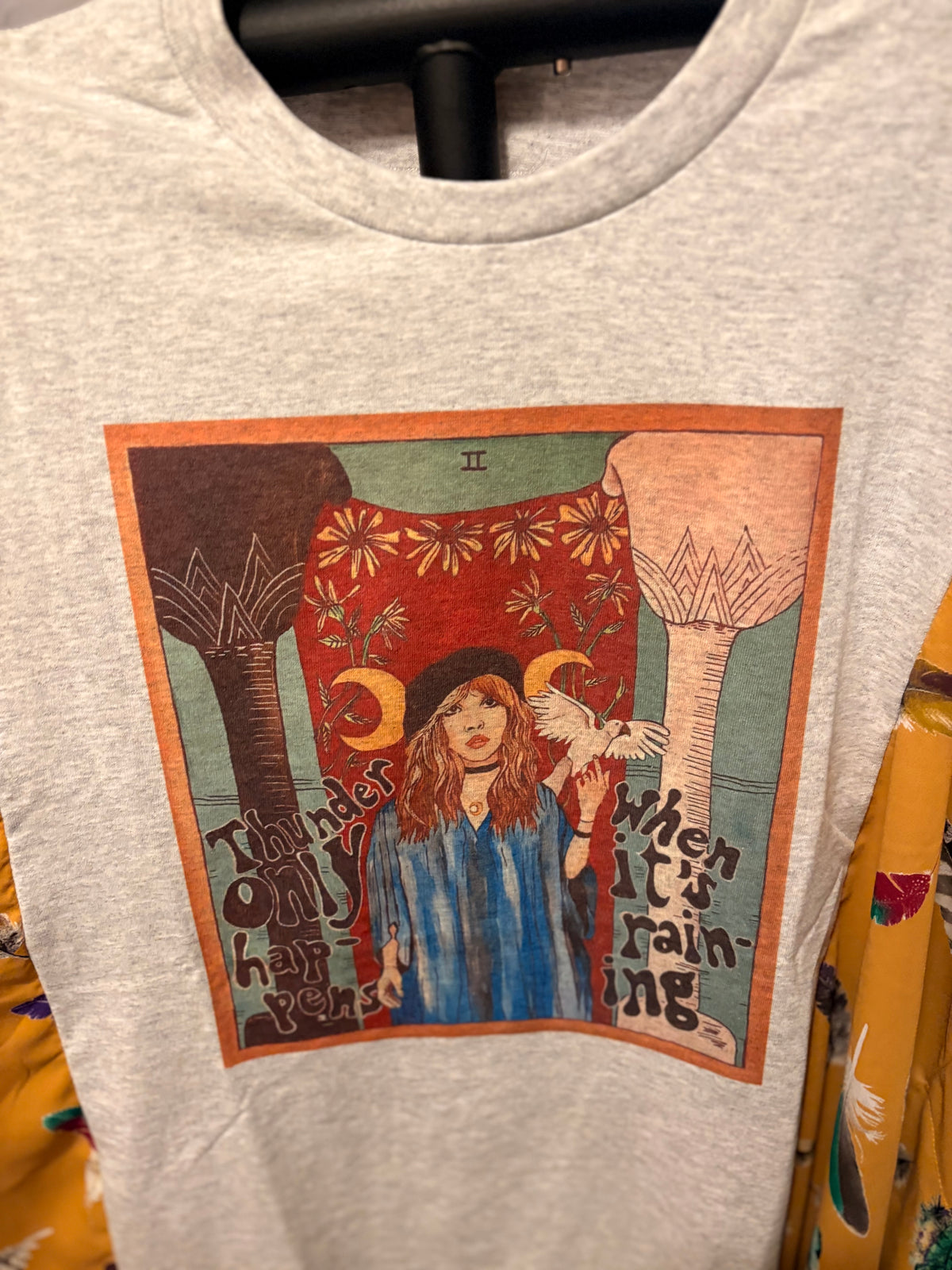 Thunder Upcycled Perfect Tee One Size Fits a Small to 3X