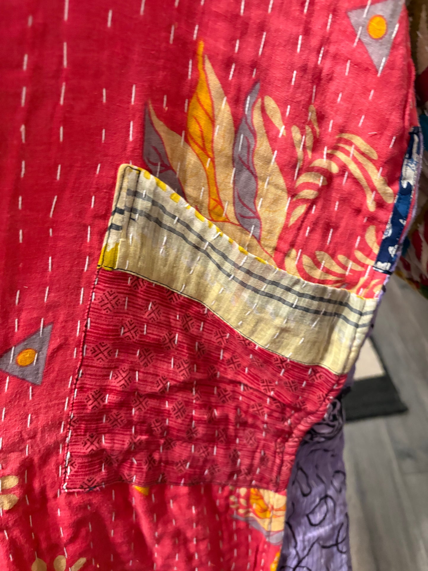 Phoebe Kantha Kimono Robe
