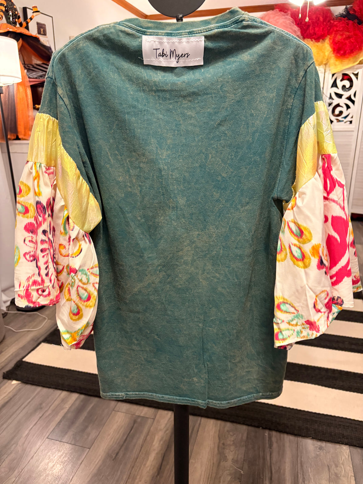 In Utero Upcycled Glam Tee One Size fits an XS to Medium