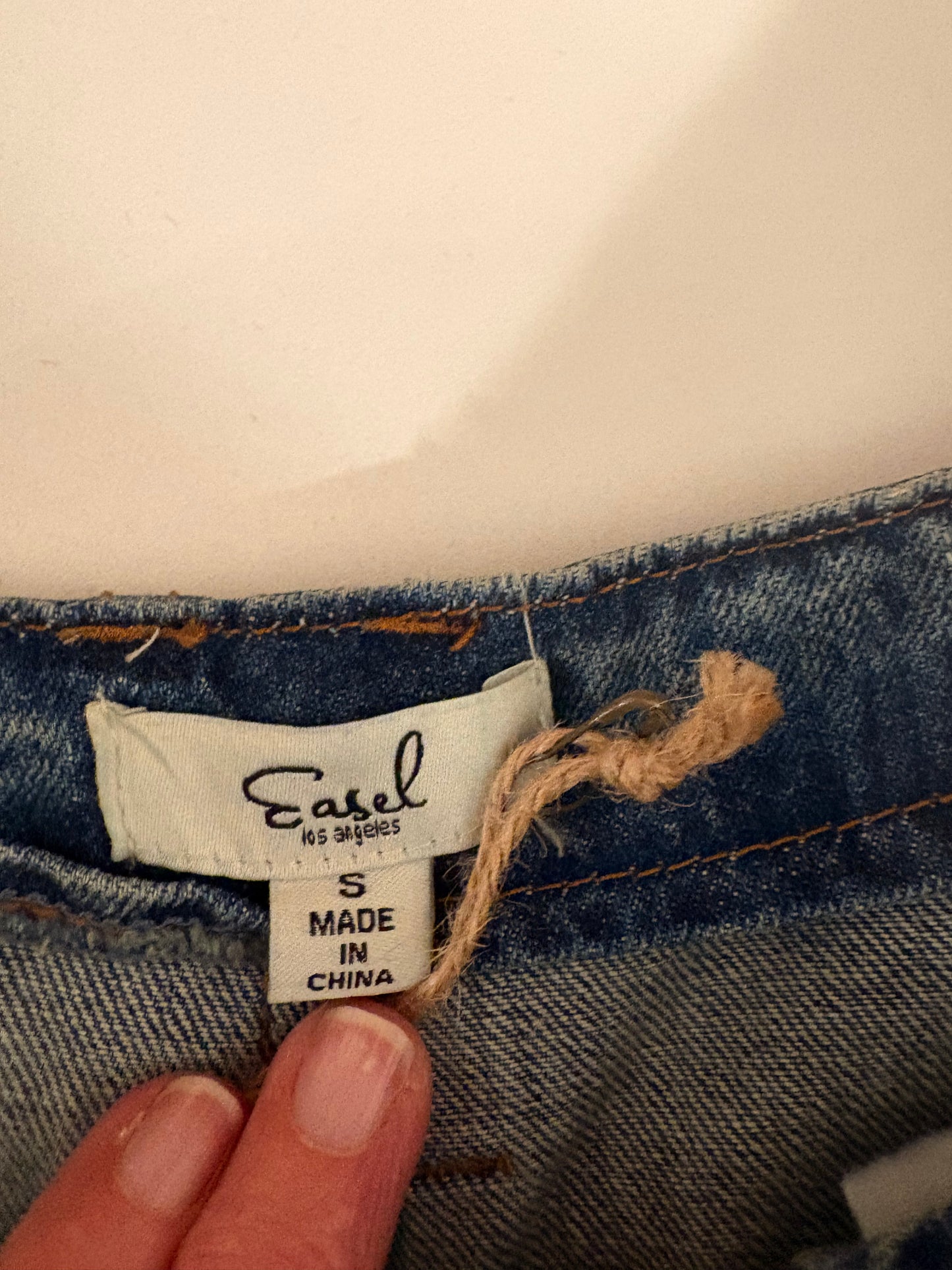 Trixie Refashioned Junk Jean Short Small 2/4