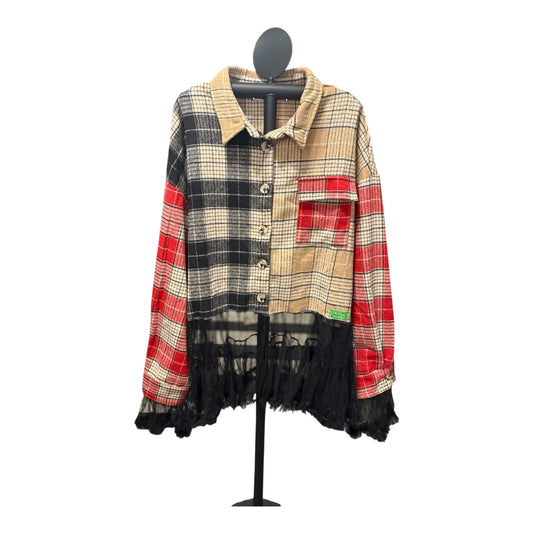 Black Magic Flannel One Size Fits Small to XXL