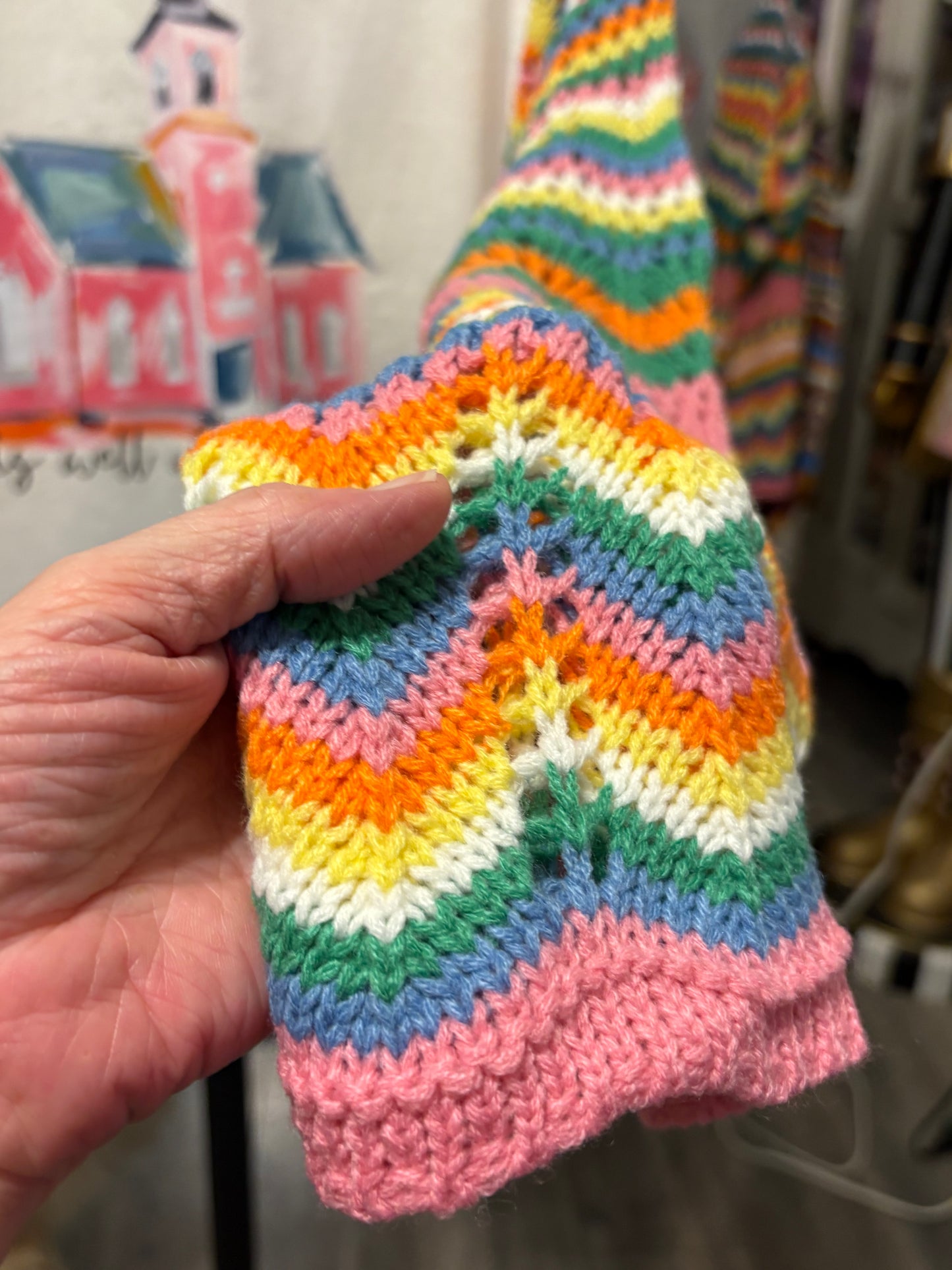 It Is Well Upcycled Drop Sleeve Sweater One Size Fits a Small to XXL