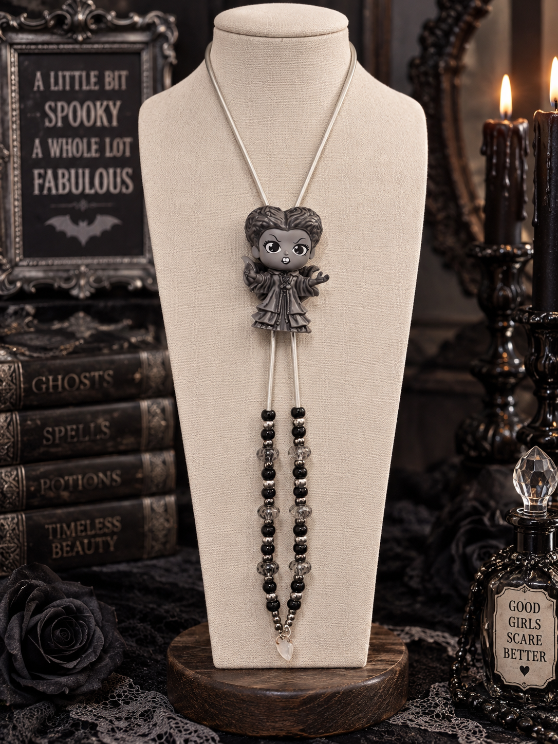 Stone Witch Handmade Bolo Necklace