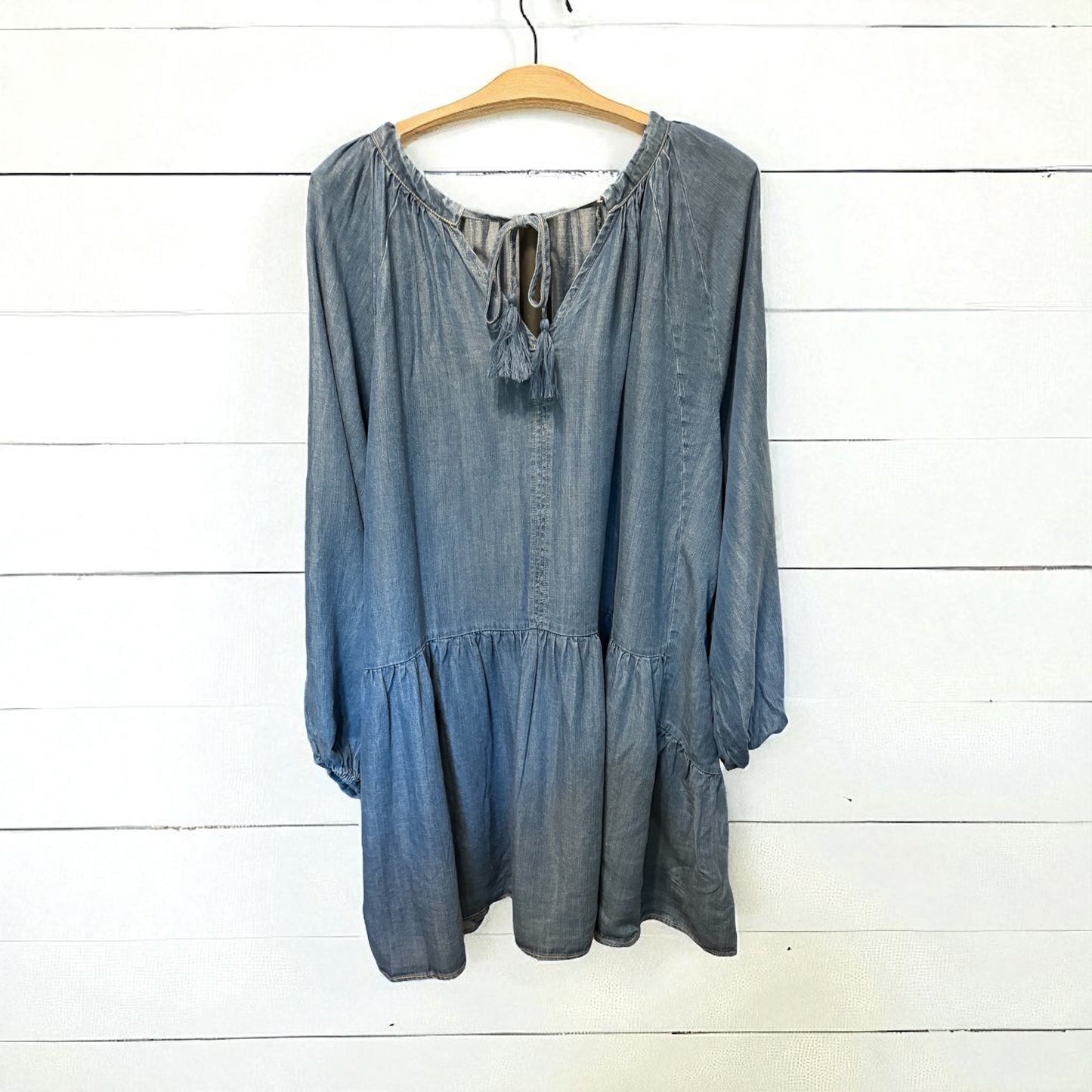 Easel Jean Dress
