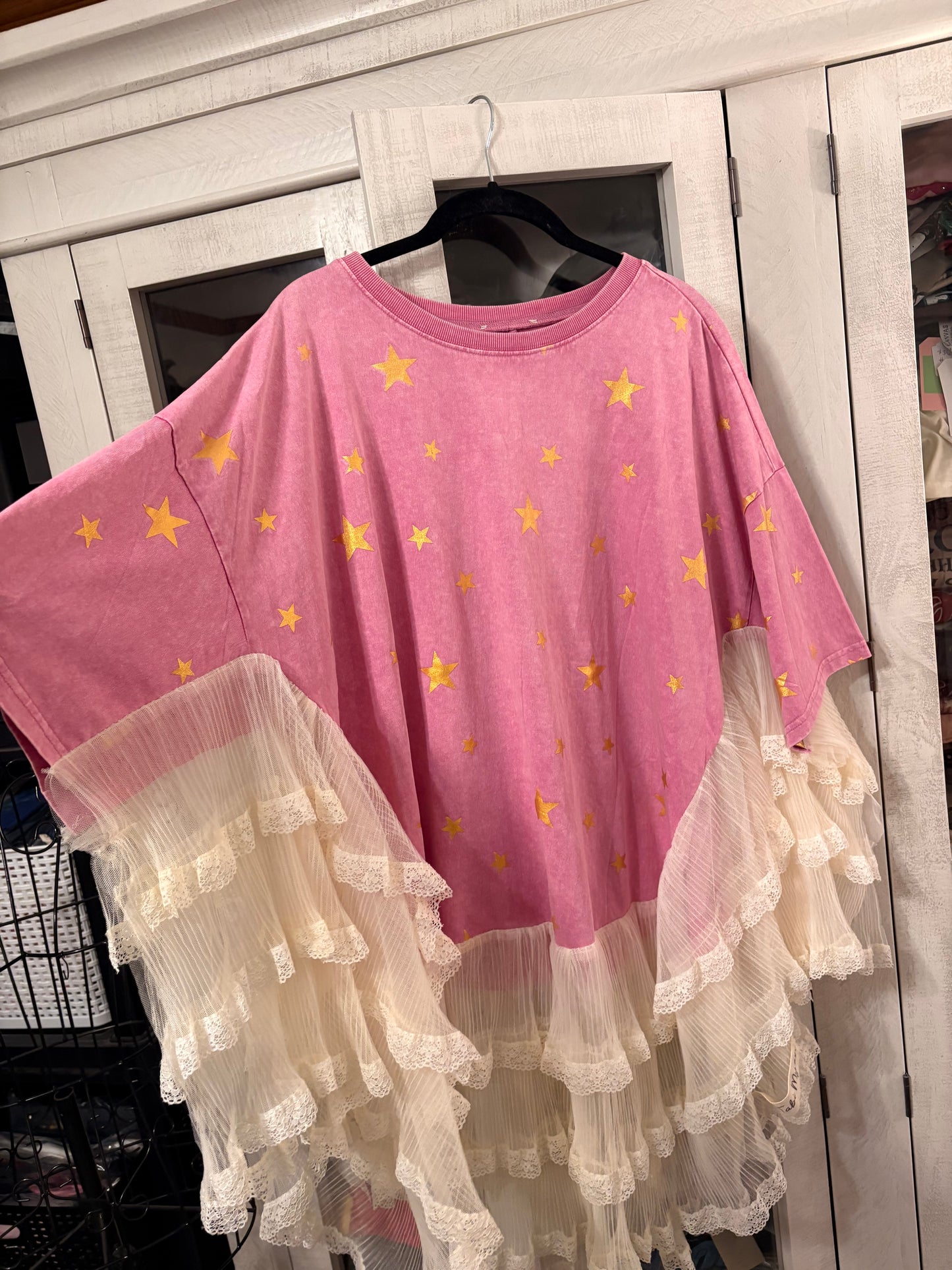 Twinkle Angel Poncho One Size Fits a Large to 3X