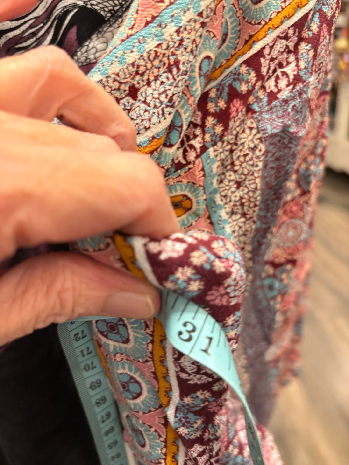 Incubus Upcycled Kimono Tee One Size Fits a Small to XXL