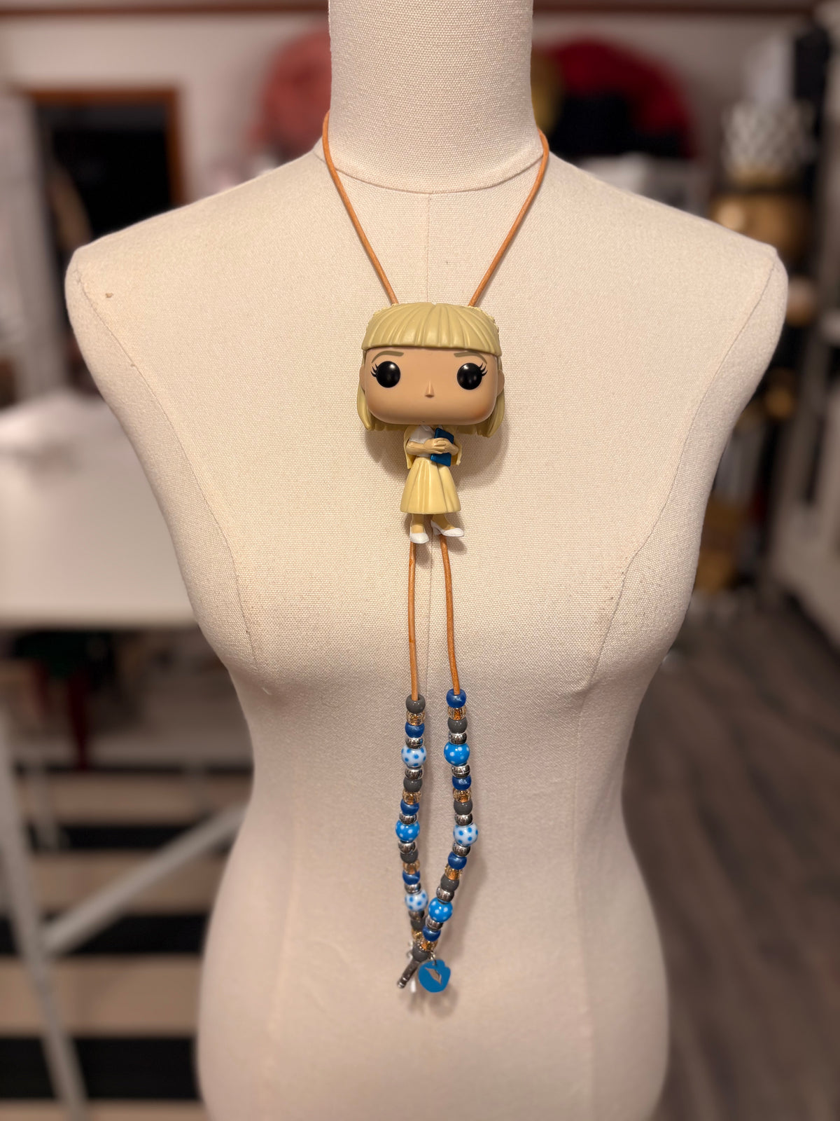 Hopelessly Devoted Handmade Bolo Necklace