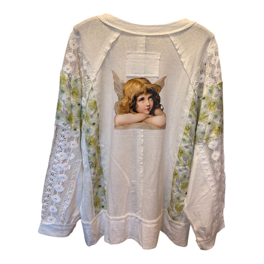 Angel Baby “Junk” Tee One Size Fits a Large to 3X Oversized