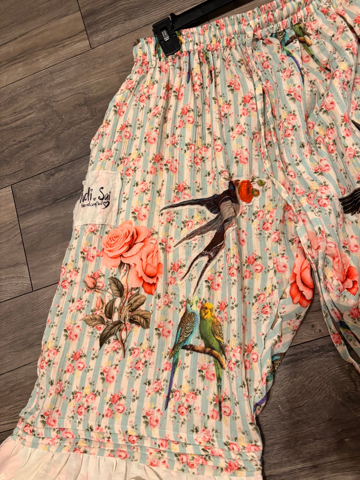 The Carmella Bloomers: Blue / One Size Fits Small to XL 2-14 CROPPED