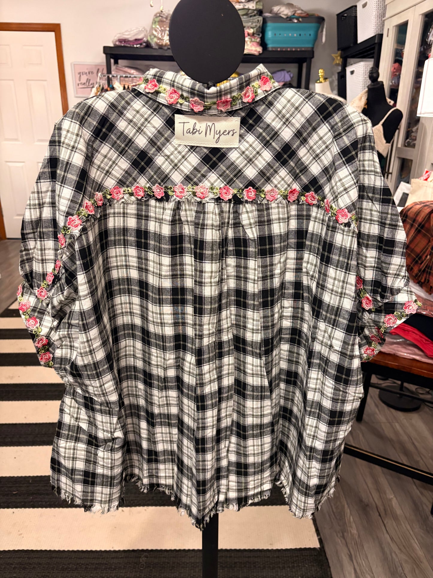 Turning Up Roses “Junk” Top One Size Fits a Small to XXL