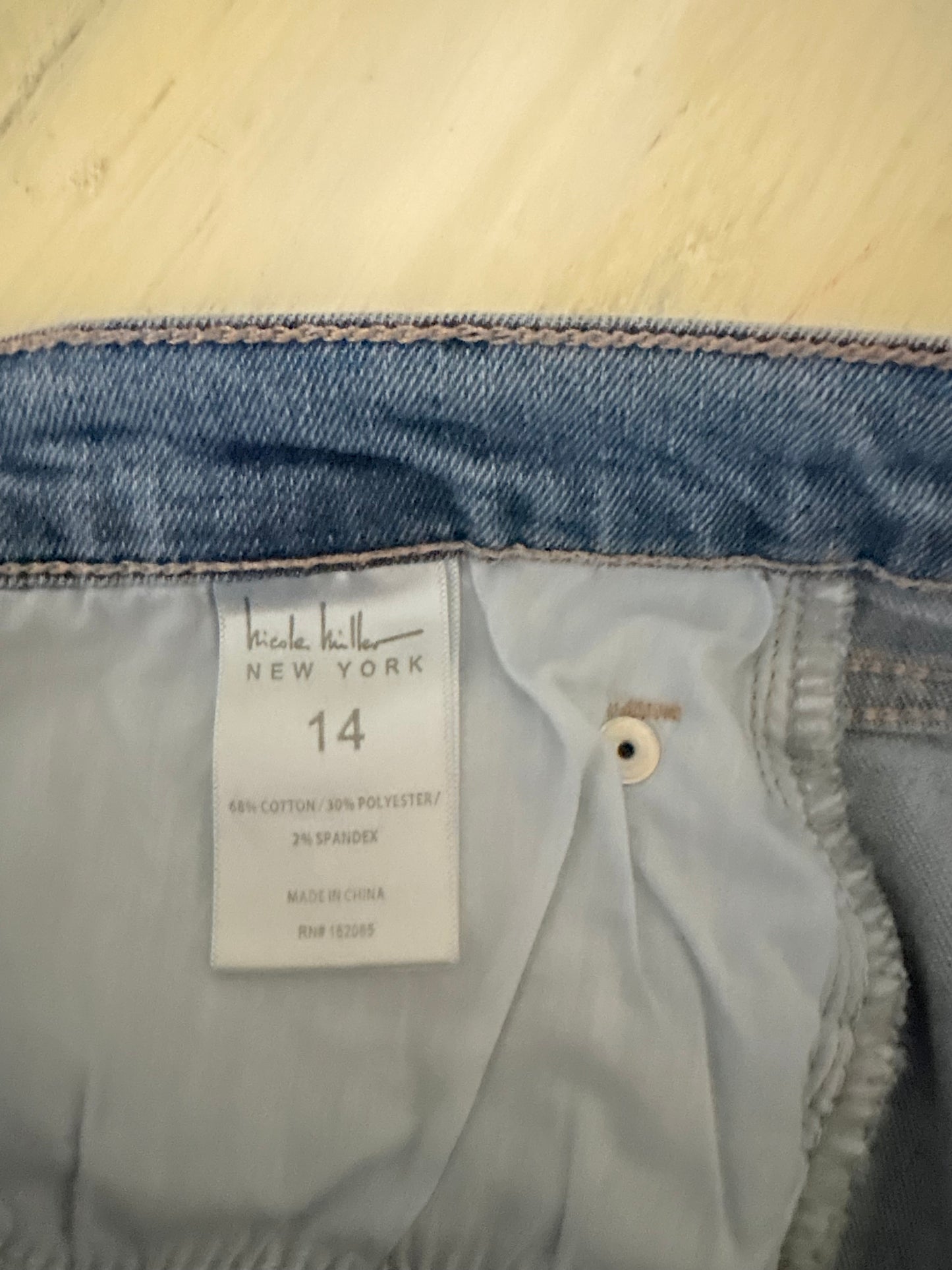 Lady of the Lake Lace “Junk” Jeans Size 14