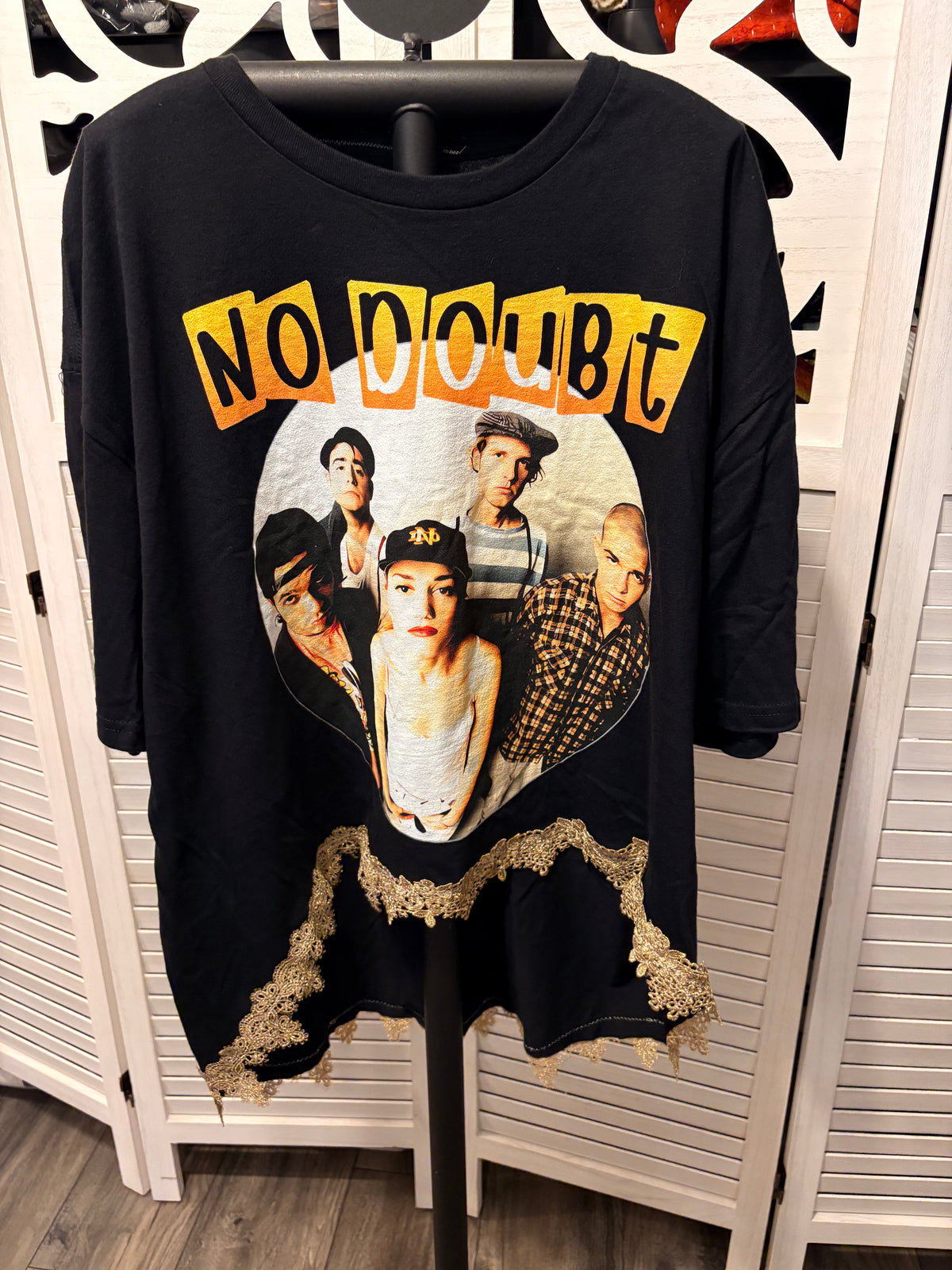 Don’t Speak Glam Hi/Lo Tee One Size Fits Small to XXL