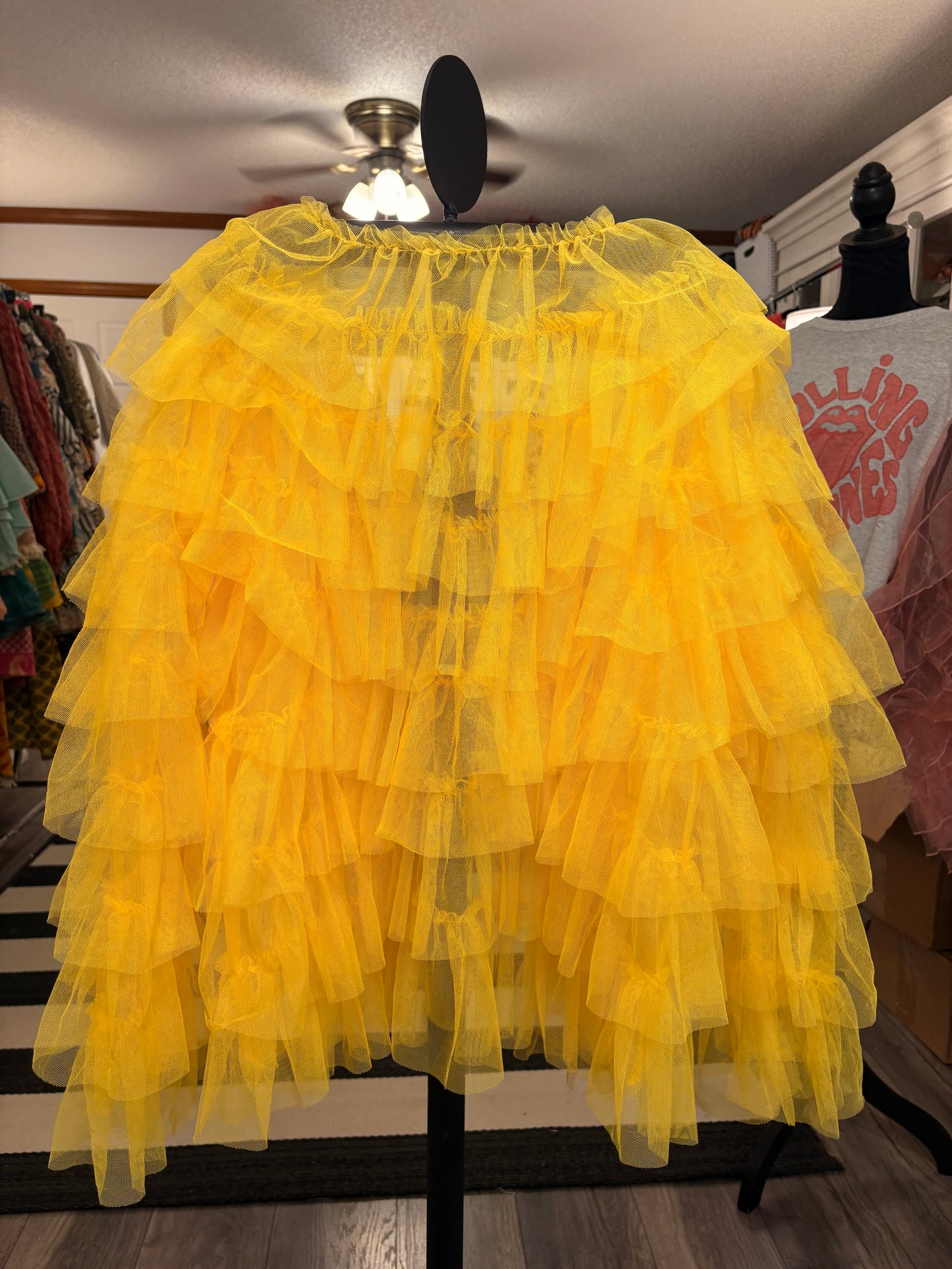The Yellow Tulle Rockstar Jacket One Size Fits a Small to XXL