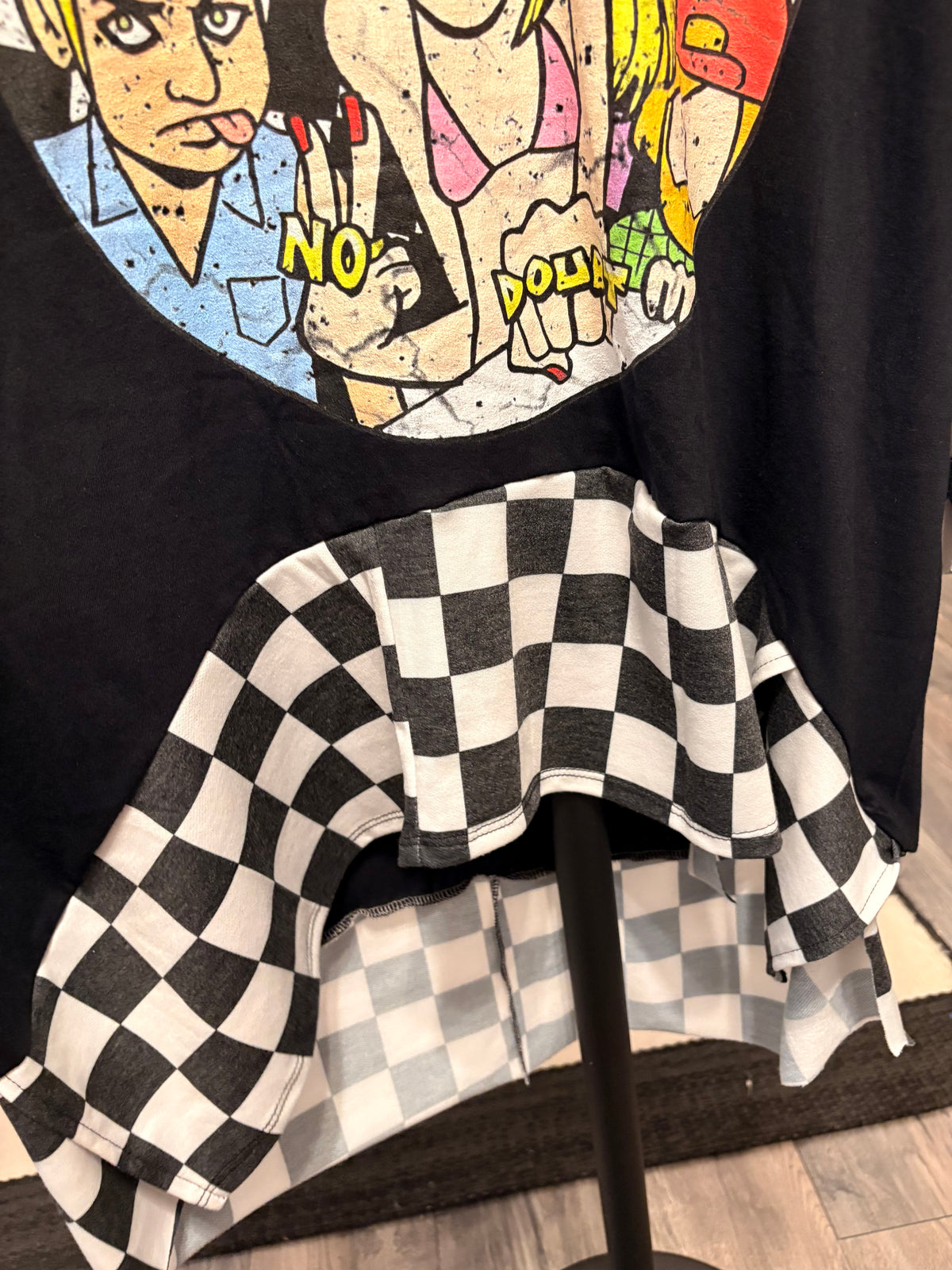 Rock Steady Glam Hi/Lo Tee One Size Fits Small to XL