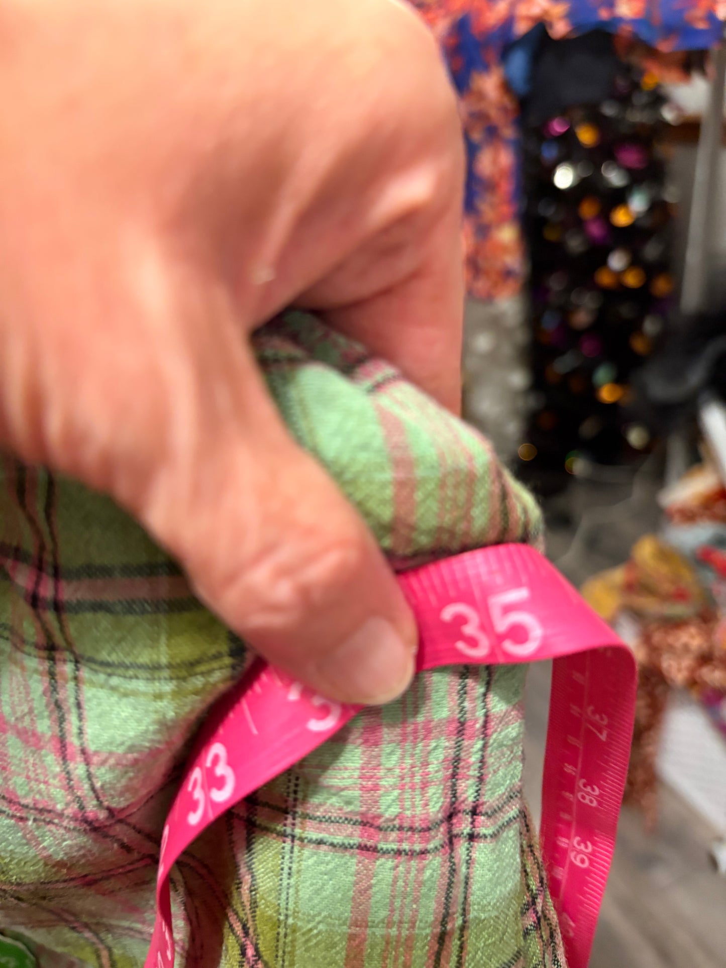 Faithfully Upcycled Drop Sleeve Flannel Tee One Size Fits A Small to Large Oversized