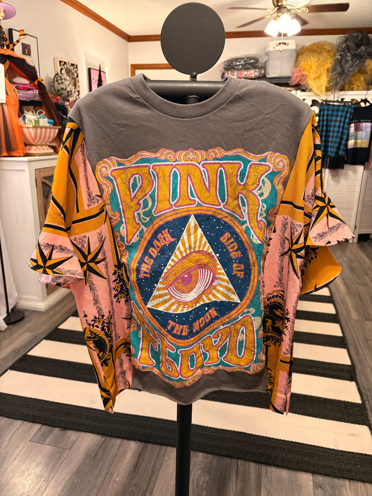 Pink and Gold Glam Tee One Size Fits a Small to Large