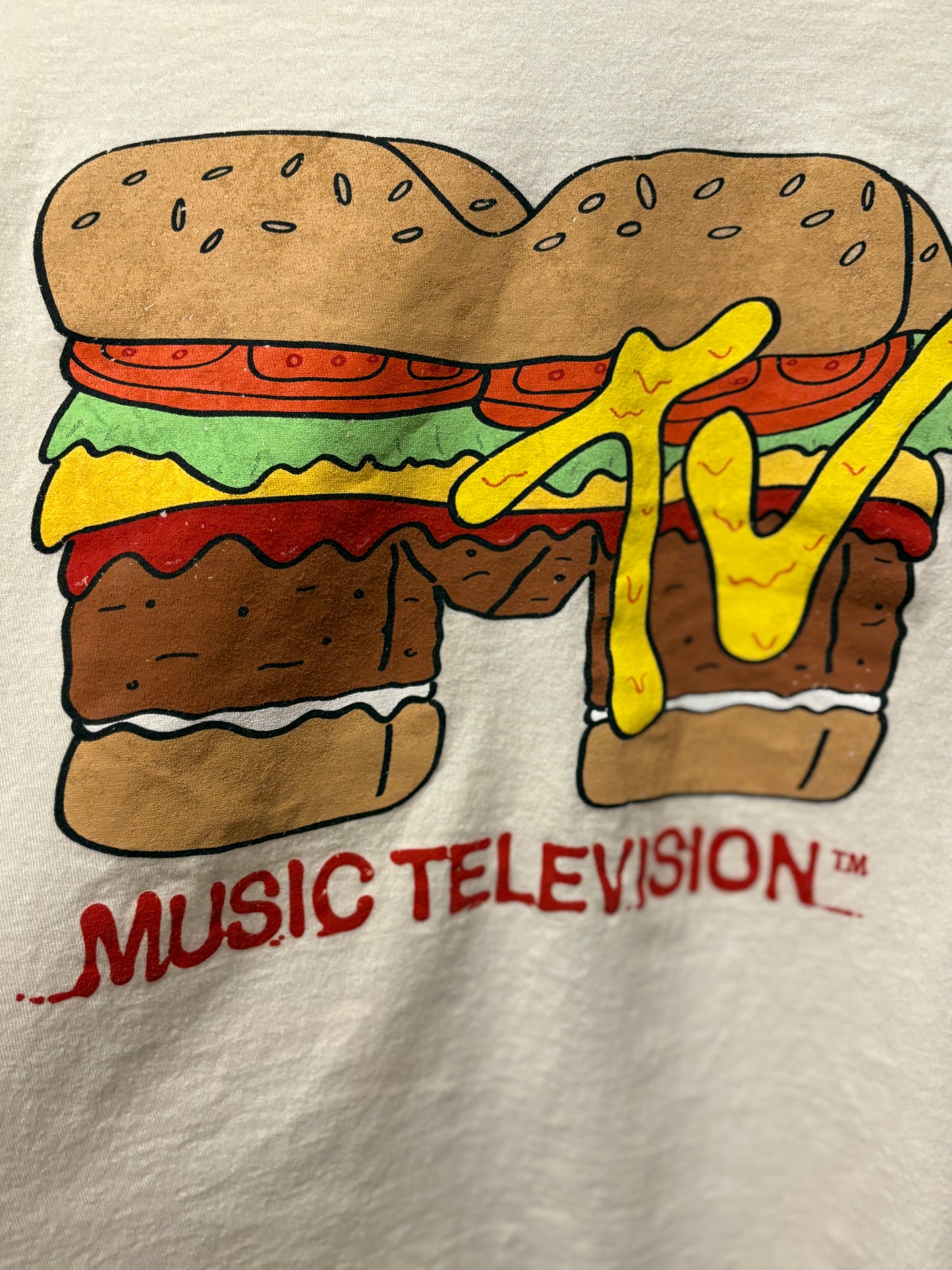 MTV Upcycled Vintage Kantha Poncho Tee Fits A Size Small to XXL