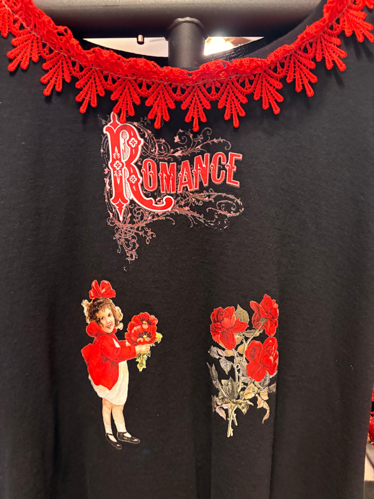 Romance “Junk” Tee One Size Fits a Medium to XL