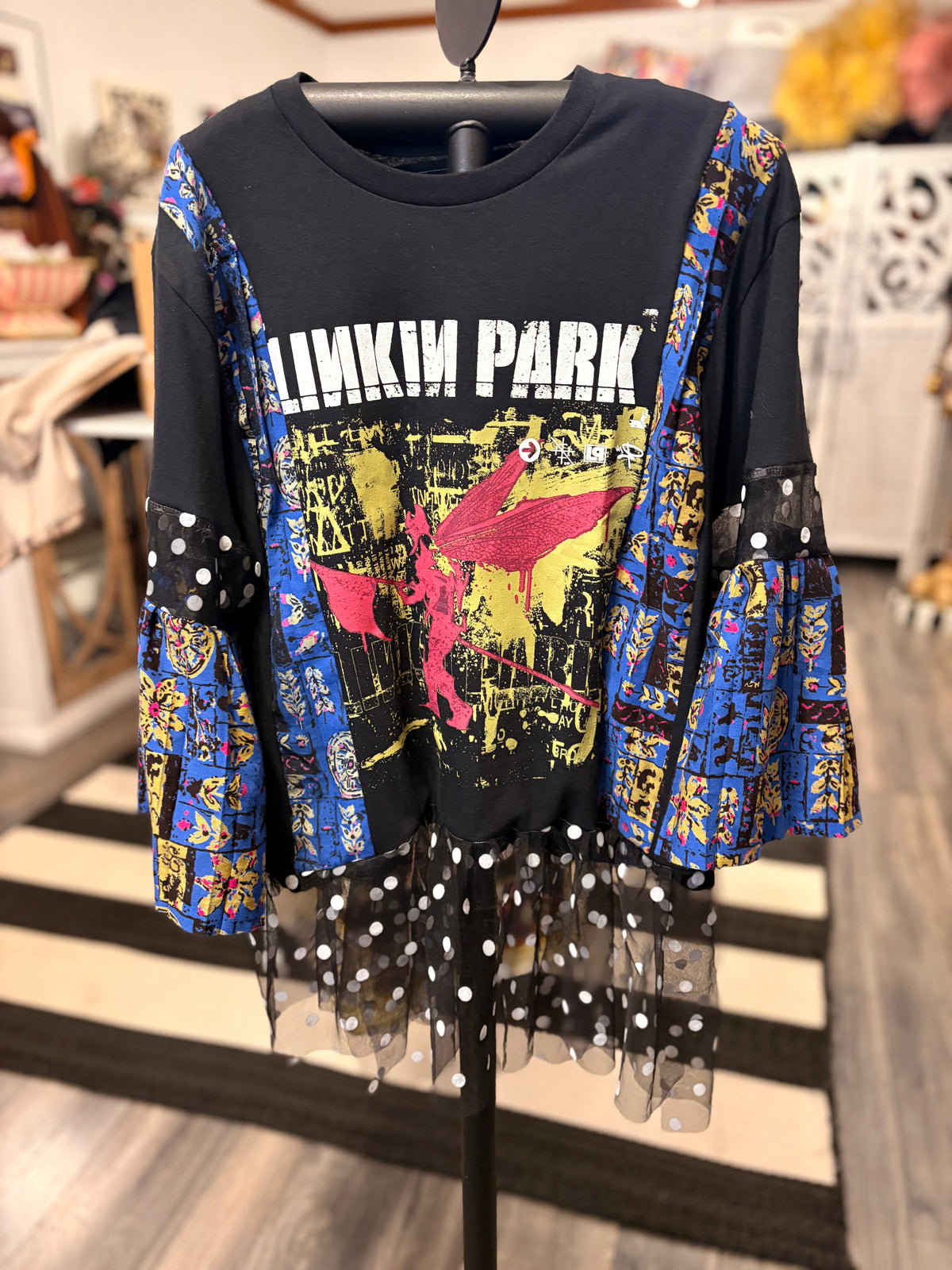 In The End Rock Glam Tee One Size Fits an XS to Medium