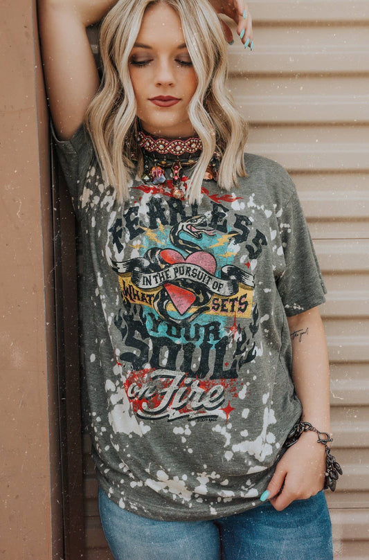 Soul On Fire Tee: XL