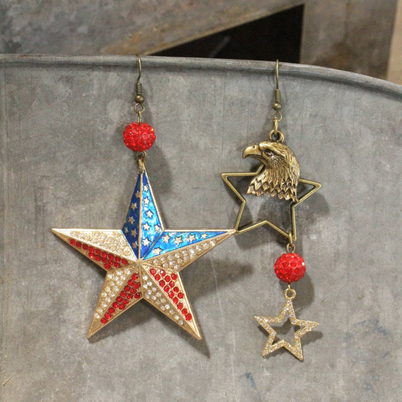 250 Year Celebration Dangle Earrings