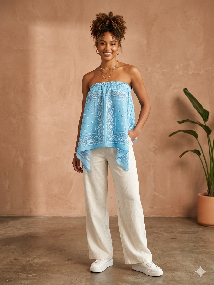 Miranda Bandana Skirt/Top Fits a Small to 3X