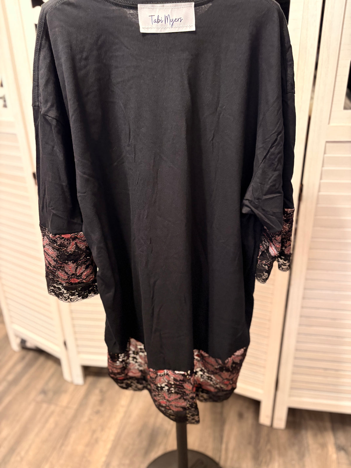 Just A Girl Glam Hi/Lo Tee One Size Fits Small to XXL