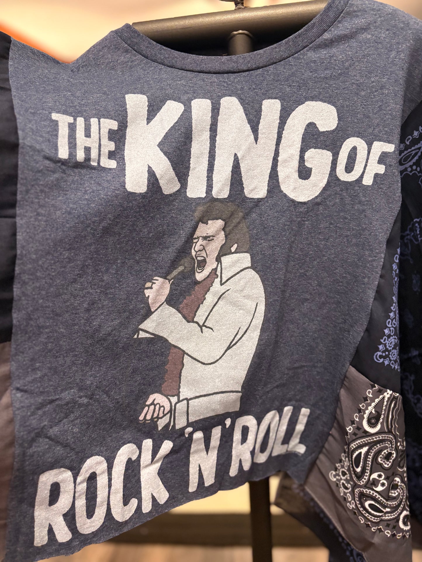 King of Rock Bandana Poncho One Size Fits a Small to XL