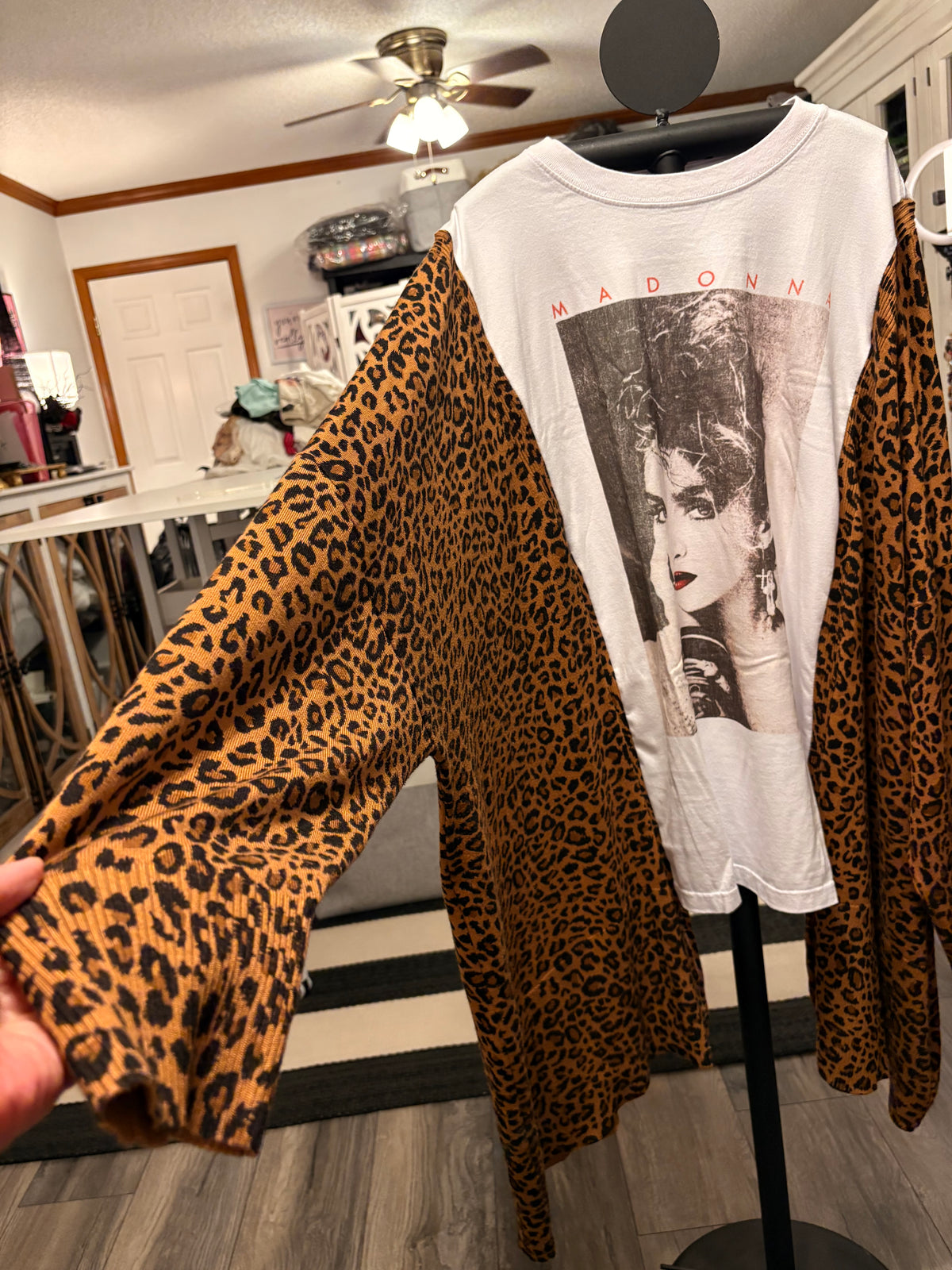 Papa Dont Preach Glam Sweater Tee One Size Fits a Small to 3X