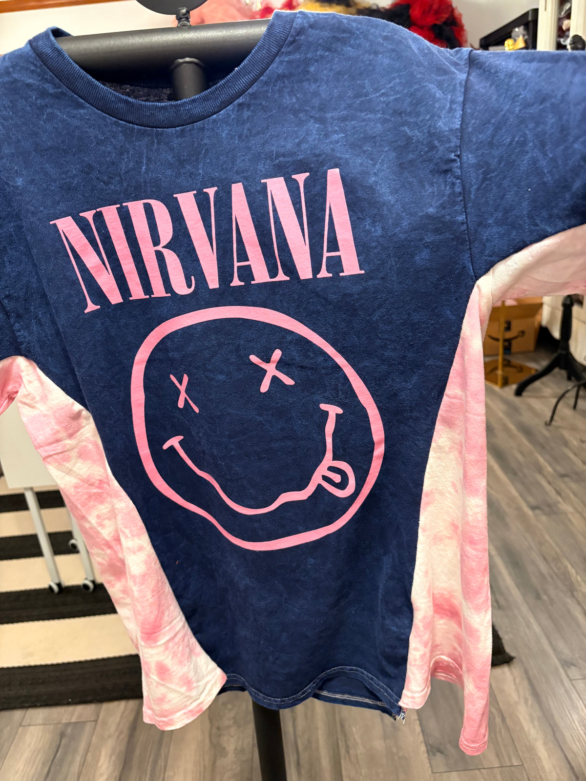 Teen Spirit Upcycled Tee One Size Fits an Small to Large