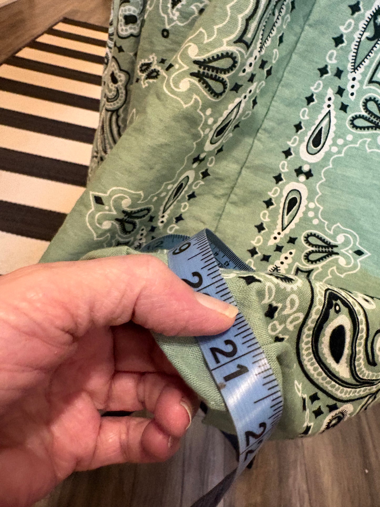 Sage Bandana Skirt Fits a Small to 3X