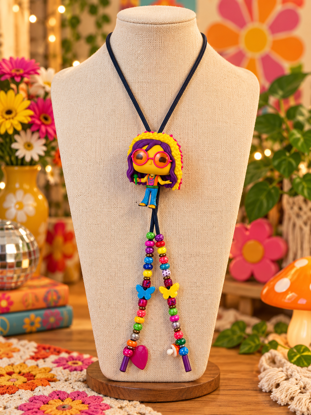 Janis Handmade Bolo Necklace