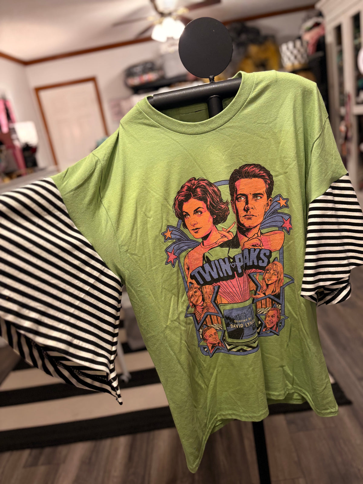 Damn Good Coffee Glam Tee One Size Fits a Small to Large