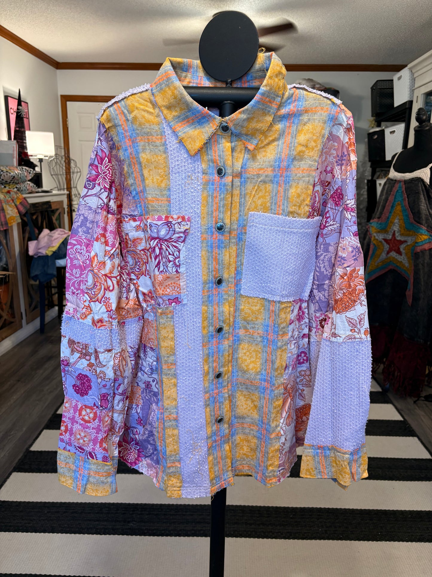 Shine “Junk” Top One Size Fits a Small to XL Oversized