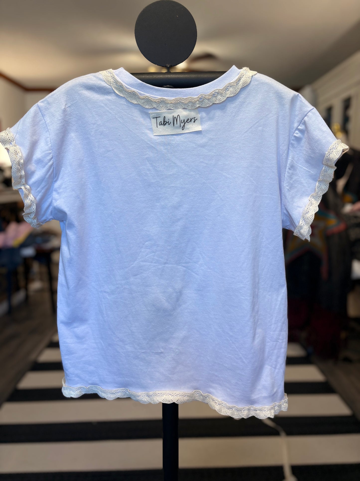 Lavender Woodstock Tee One Size Fits an XS to Medium