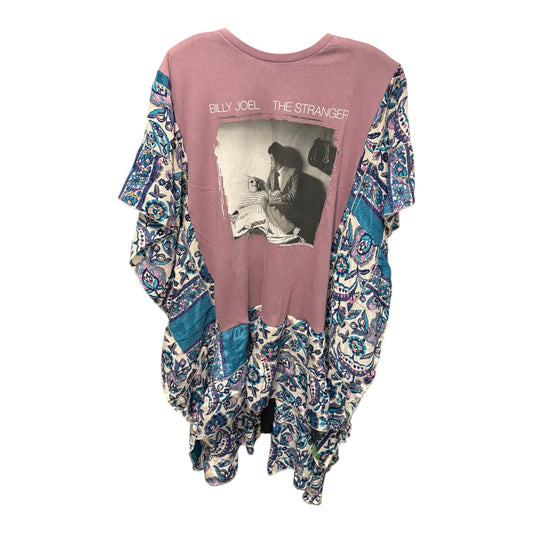 Billy Joel Upcycled Silk Butterfly Cocoon Top One Size fits a Small to XXL Hi/Lo