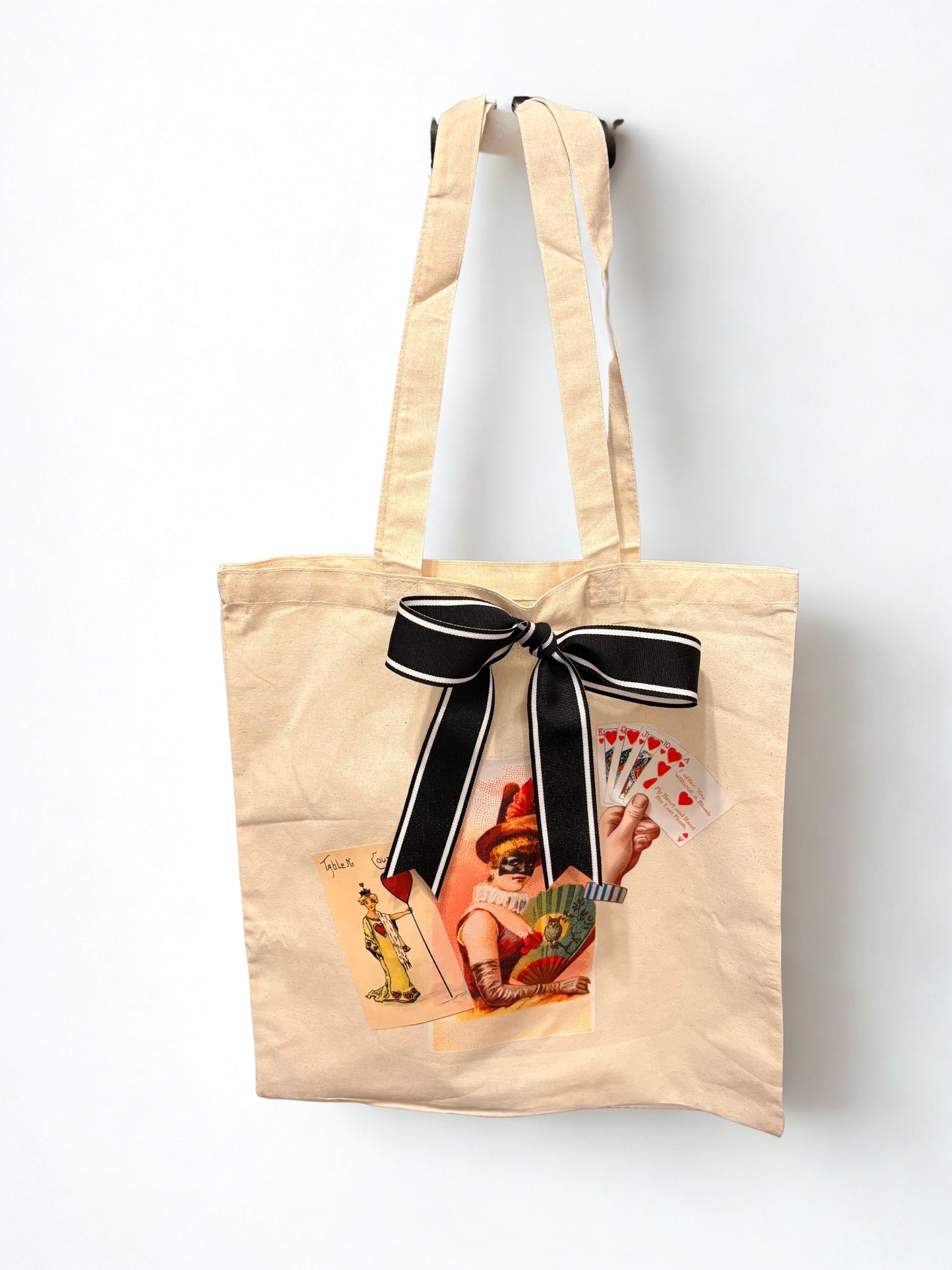 Queen of Hearts Junk Tote