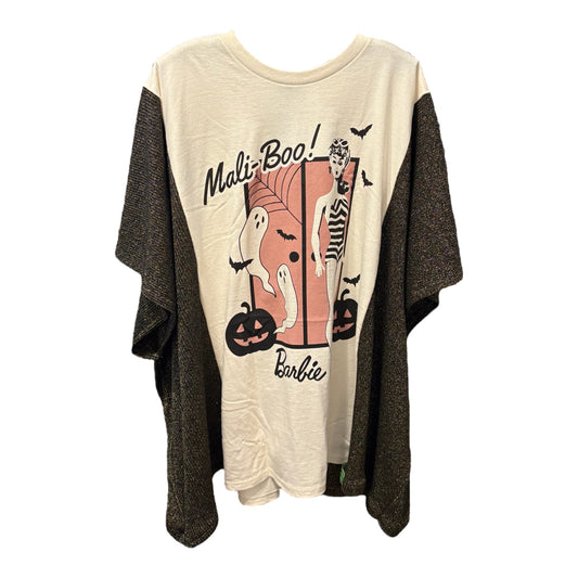 MaliBOO Barbie Upcycled Drop-Sleeve Tee Dress One Size Fits a Large to 4X