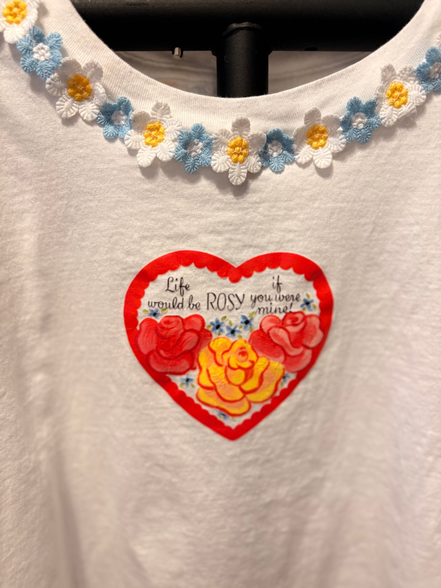 Life Would Be Rosy “Junk” Tee One Size Fits a Small to Large